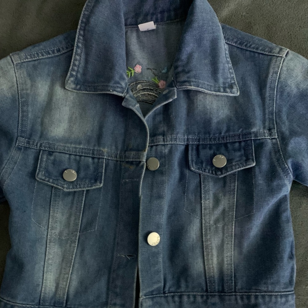 Kids SHEIN Jean Jacket - Picture 1 of 3